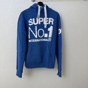 Superdry International “British Design” Men's Hooded Sweatshirt, size Large